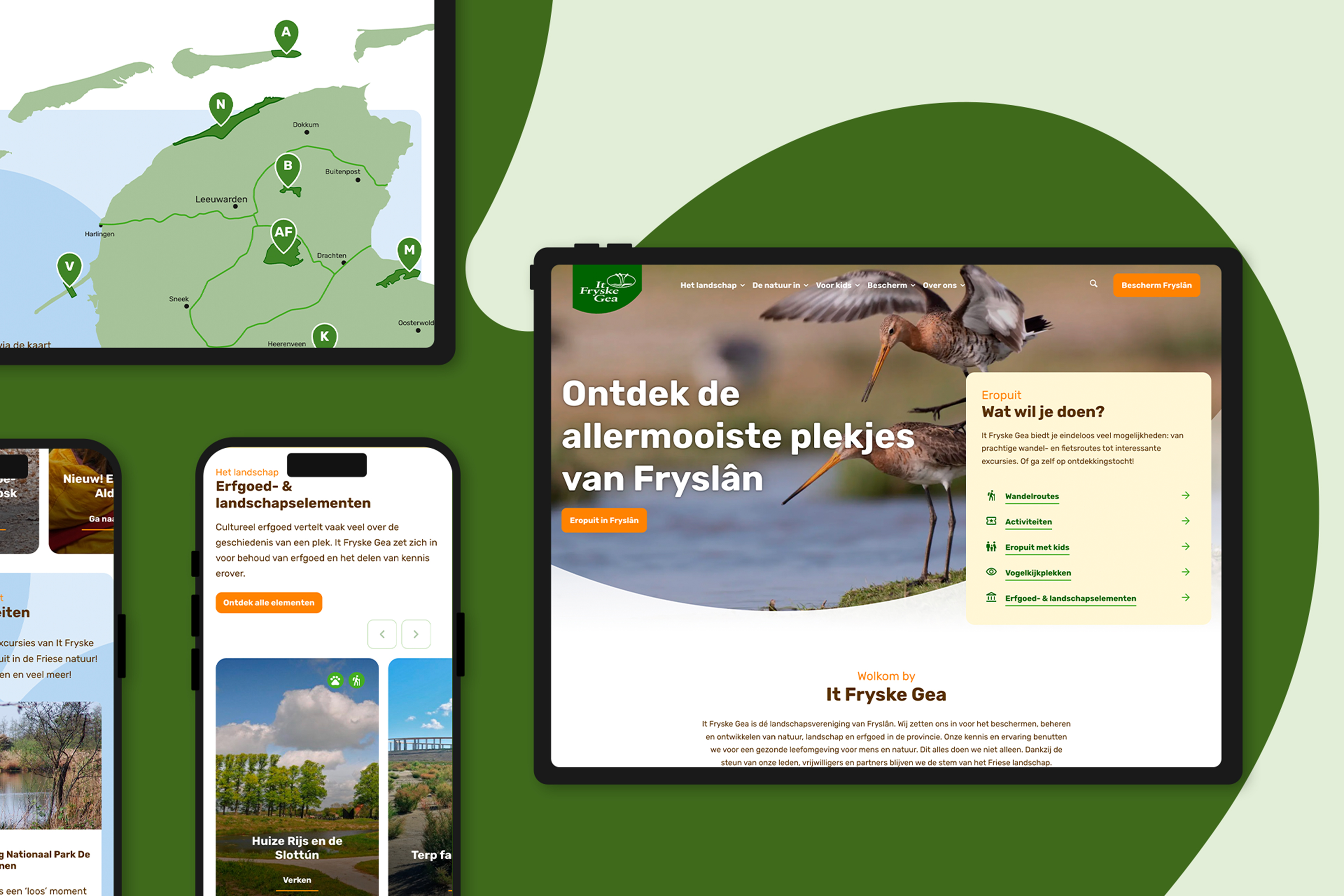Nieuwe website van It Fryske Gea