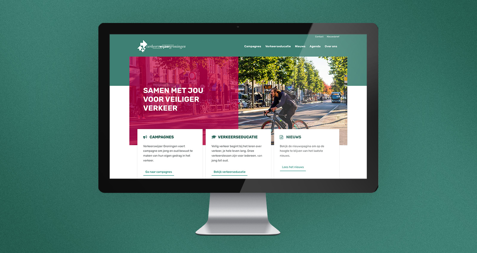 Website Verkeerswijzer Groningen